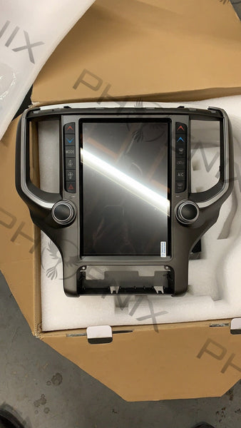 [Open box ] [ PX6 Six-core ] 12.1" Android 9 Fast boot Vertical Screen Navi Radio for Dodge Ram 2019- 2020